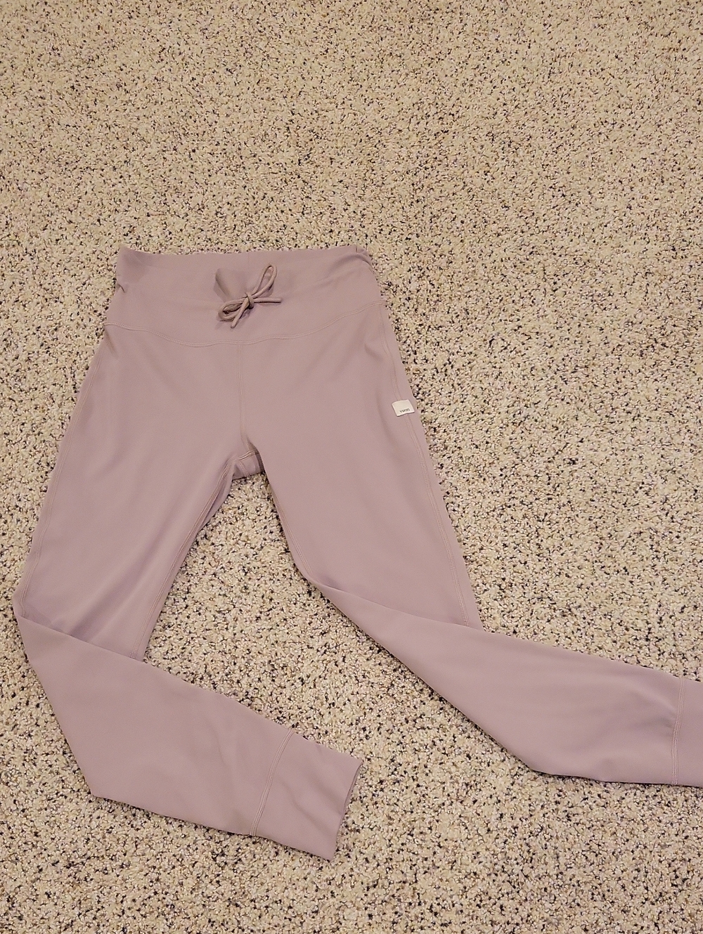 Vuori Leggings High Waist Light Purple Pink Sz Small